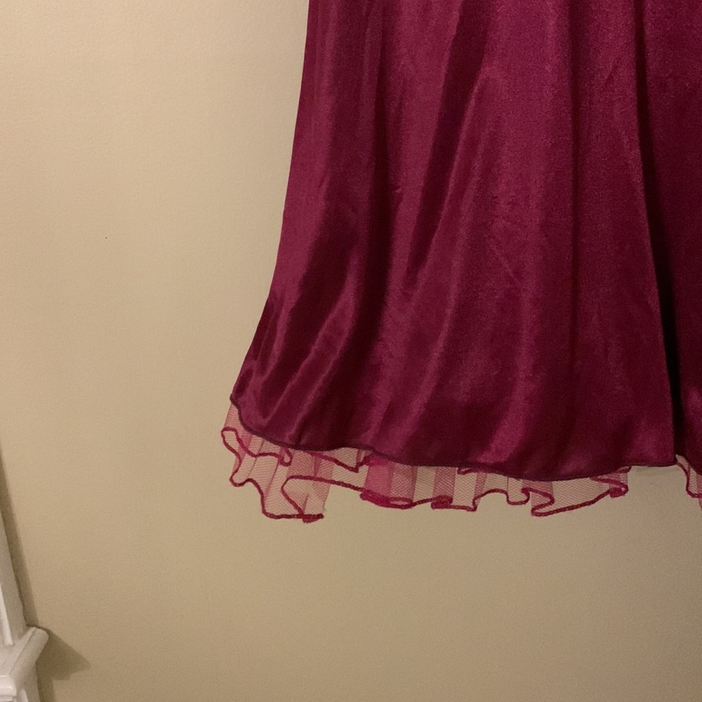 Ruby Rox Burgundy Prom Dress - Picture 3 of 6